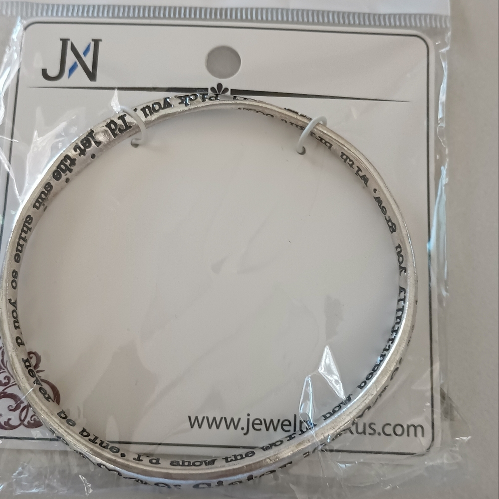 Silver Bangle Bracelet